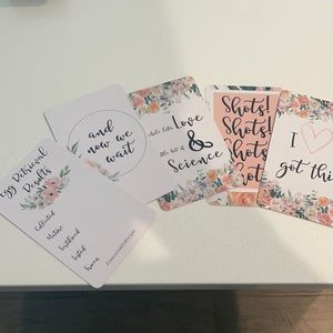 IVF journey cards for photo memories